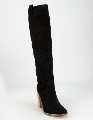 MI.IM Saint Black Slouch Boots