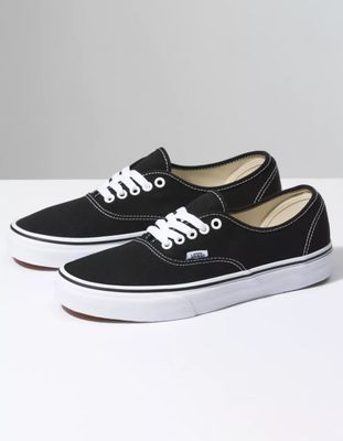 VANS Authentic Black Shoes