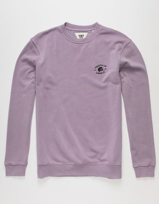 VISSLA Fleece Eco Solid Crew Sweatshirt