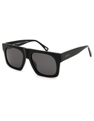 DIFF EYEWEAR Duke Black & Gray Polarized Sunglasses