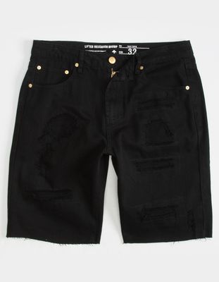 LRG Reaper Black Denim Shorts