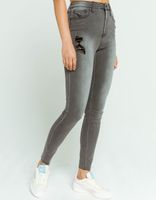 RSQ Super High Rise Gray Jeggings