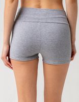 FULL TILT Shorty Heather Gray Biker Shorts