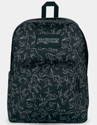 JANSPORT SuperBreak Linear Horses Backpack