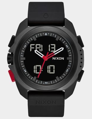 NIXON Ripley Black & Red Watch