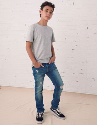 RSQ Boys Super Skinny Ripped Medium Vintage Jeans