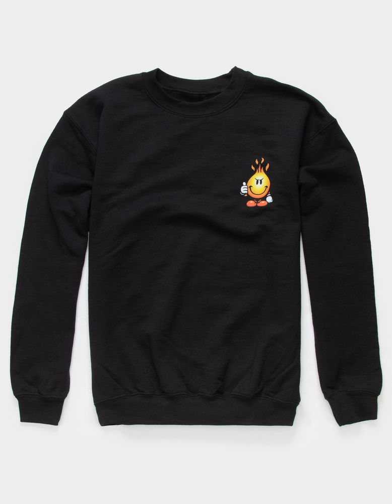 WORLD INDUSTRIES Flame Boy Fleece Boys Sweatshirt