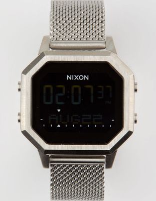 NIXON Siren Milanese Silver Watch