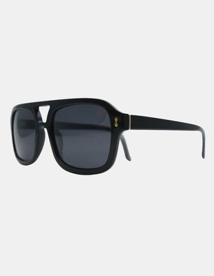 I-SEA Royal Black Smoke Polarized Sunglasses