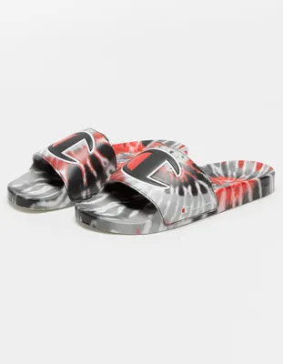 CHAMPION IPO Tie Dye Slide Sandals