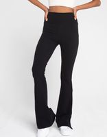 FULL TILT Side Slit Flare Pants