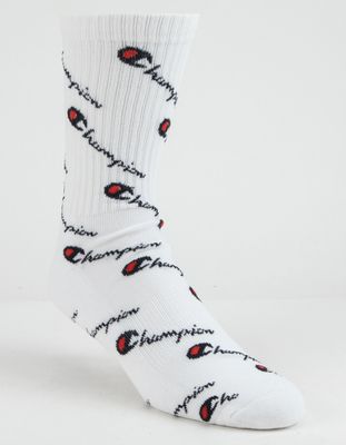 CHAMPION All Over Print Crew Socks