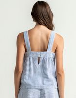 BRIXTON Crowley Blue Tank