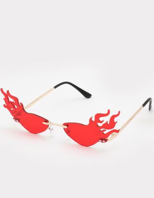 Flames Novelty Sunglasses