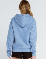 CHAMPION Reverse Weave Embroidered Sky Blue Hoodie