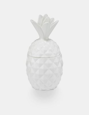 ILLUME Citrus Ceramic Pineapple Candle