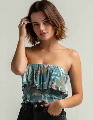 SISSTREVOLUTION Ocracoke Woven Tube Top