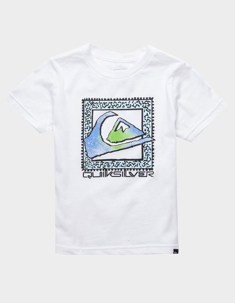 QUIKSILVER Boxed Logo Little Boys T-Shirt (4-7)