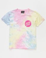 SANTA CRUZ Tie Dye Reverse Dot Girls Tee