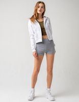 FULL TILT Shorty Heather Gray Biker Shorts