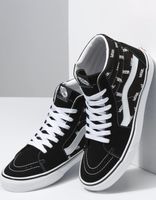 VANS Sk8-Hi Black & True White Shoes