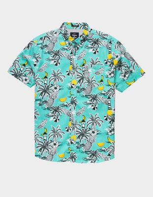 ARTISTRY IN MOTION Pool Side Button Up Shirt