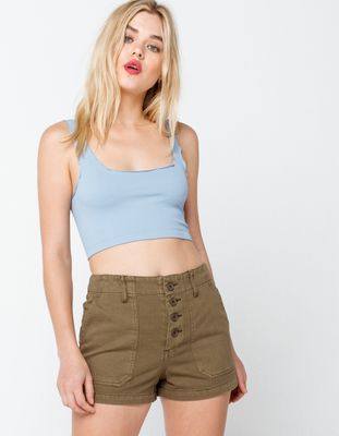 OTHERS FOLLOW Button Front Shorts