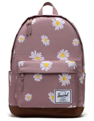 HERSCHEL SUPPLY CO. Classic XL Leather Ash Rose Daisy Backpack
