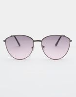 Metal Gradient Cat Eye Sunglasses