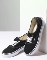 VANS Authentic Black Shoes