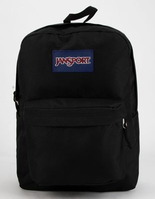 JANSPORT SuperBreak Plus Black Backpack