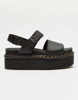 DR. MARTENS Voss Quad Leather Strap Platform Sandals