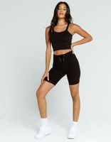 FULL TILT Lace Up Biker Shorts