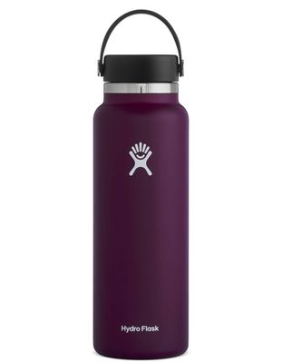 HYDRO FLASK Eggplant 40oz Wide Mouth Water Bottle