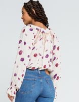 FREE PEOPLE Poppy Printed Bodysuit