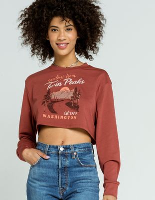 FULL TILT Twin Peaks Crop Tee