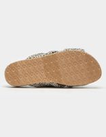 BC FOOTWEAR Game Over Taupe Slide Sandals