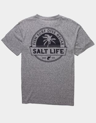 SALT LIFE Fish Surf Dive Relax T-Shirt