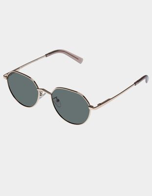 LE SPECS Newfangle Gold Polarized Sunglasses