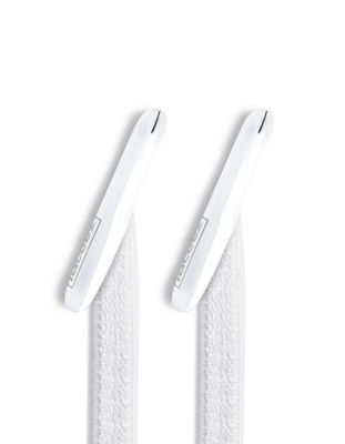 LACEEZ No Tie White Shoelace 2 Pack