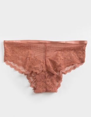 FULL TILT Lace Hipster Rust Panties