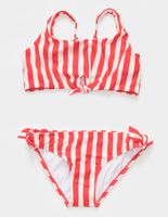 BILLABONG Free Babe Knotted Tank Girls Bikini Set