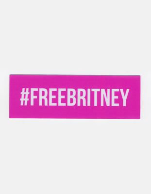 STICKIE BANDITS Hashtag Britney Sticker