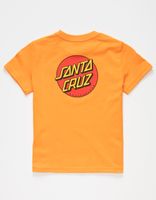 SANTA CRUZ Classic Dot Little Boys Tangerine T-Shirt (4-7)