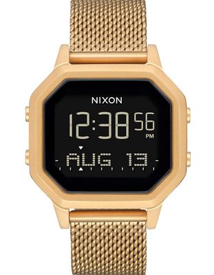 NIXON Siren Milanese Gold Watch