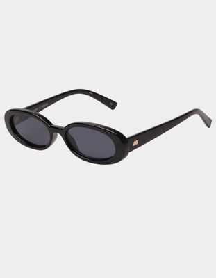 LE SPECS Outta Love Black Sunglasses