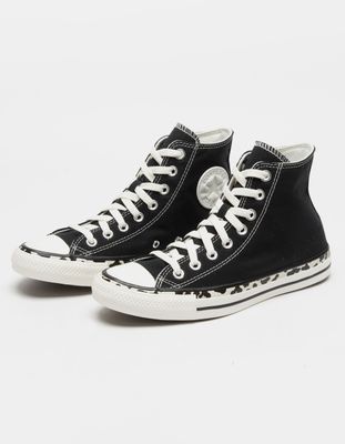 CONVERSE Chuck Taylor All Star High Top Edged Leopard Shoes