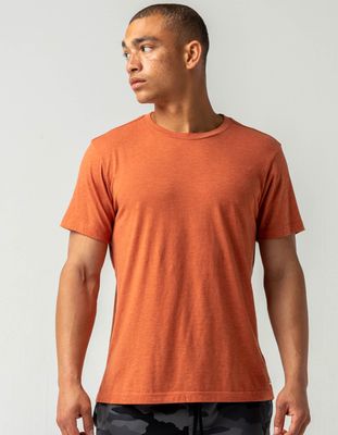 RVCA Solo Label Vintage Dye Rust T-Shirt