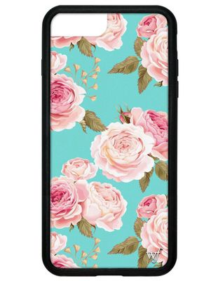 WILDFLOWER Blue Floral iPhone 6+/7+/8+ Plus Case