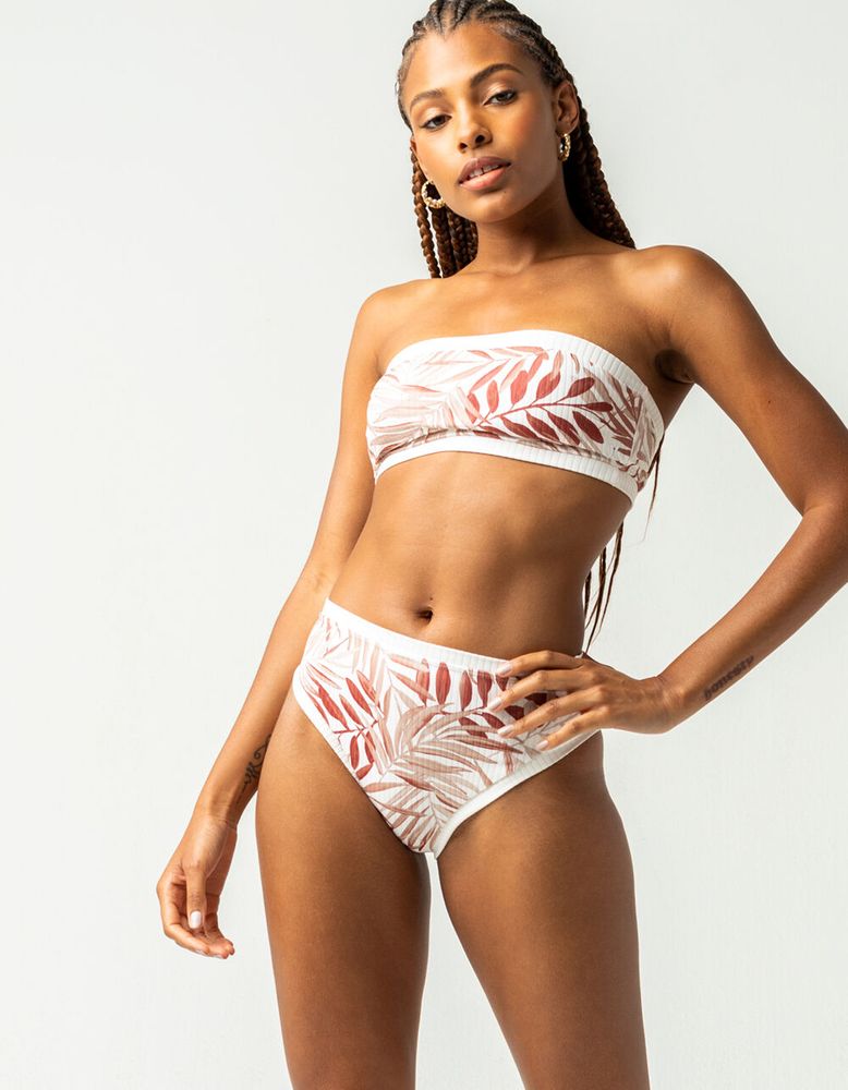 HURLEY Block Party High Waist Bikini Bottoms